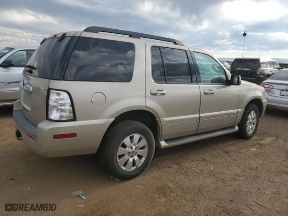 2007 Mercury Mountaineer with VIN 4M2EU47E17UJ03251, listed as a Copart auction lot 65428424 with 193,619 mi miles and Salvage Title. Bid and sale history available at carsss.com. Image 3.