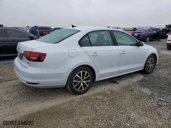 2017 Volkswagen Jetta 1.4T SE with VIN 3VWDB7AJ9HM272547, listed as a Copart auction lot 51136745 with 47,757 mi miles and Salvage Title. Bid and sale history available at carsss.com. Image 3.