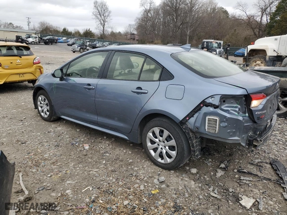 2024 Toyota Corolla LE with VIN JTDB4MEEXR3021359, listed as a Copart auction lot 47384755 with 35,665 mi miles and Salvage Title. Bid and sale history available at carsss.com. Image 2.