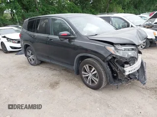 2018 Honda Pilot EX-L with VIN 5FNYF6H51JB020992, listed as a IAAI auction lot 42340525 with 71,497 mi miles and . Bid and sale history available at DreamBid. Image 1.