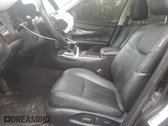 2016 Infiniti Q70 with VIN JN1BY1PRXGM721296, listed as a Copart auction lot 57843995 with 69,747 mi miles and Salvage title. Bid and sale history available at DreamBid. Image 7.