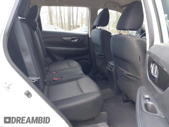 2017 Nissan Rogue SV with VIN KNMAT2MT1HP567364, listed as a IAAI auction lot 41666054 with 201,231 mi miles. Bid and sale history available at carsss.com. Image 8.