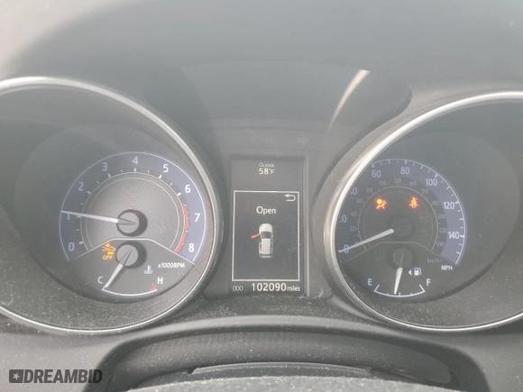 2018 Toyota Corolla iM with VIN JTNKARJE8JJ565186, listed as a Copart auction lot 51657915 with 102,090 mi miles and Salvage Title. Bid and sale history available at carsss.com. Image 9.