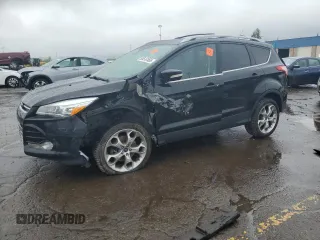 2013 Ford Escape Titanium с VIN 1FMCU9J97DUA33770, выставлен на аукционе Copart как лот 55510465 с пробегом Не указан миль и Чистый • Clean title. История ставок и продаж доступна на DreamBid. Изображение 1.