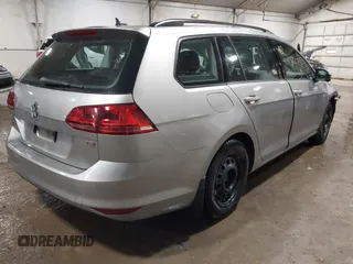 2016 Volkswagen Golf SportWagen TSI S with VIN 3VWC17AU1GM513489, listed as a IAAI auction lot 41432675 with 89,816 mi miles. Bid and sale history available at carsss.com. Image 4.