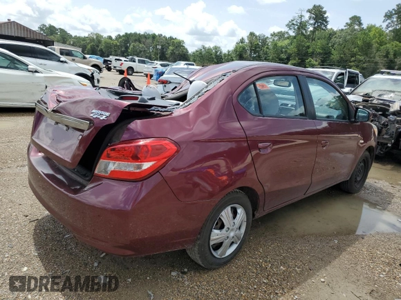 2017 Mitsubishi Mirage ES with VIN ML32F3FJXHH002525, listed as a Copart auction lot 64212885 with 131,107 mi miles and Salvage title. Bid and sale history available at DreamBid. Image 3.