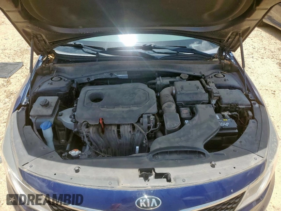 2017 Kia Optima LX with VIN 5XXGT4L36HG152426, listed as a Copart auction lot 64237425 with 91,262 mi miles and Salvage title. Bid and sale history available at DreamBid. Image 11.