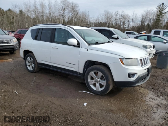 2017 Jeep Compass High Altitude with VIN 1C4NJDAB7HD164165, listed as a Copart auction lot 48239225 with 195,675 mi miles and Clean Title. Bid and sale history available at carsss.com. Image 4.