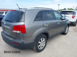 2011 Kia Sorento LX with VIN 5XYKTDA15BG178563, listed as a IAAI auction lot 42259714 with 174,268 mi miles and . Bid and sale history available at DreamBid. Image 4.