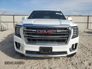 2022 GMC Yukon SLT with VIN 1GKS2BKD4NR349751, listed as a Copart auction lot 42938865 with 55,856 mi miles and Salvage Title. Bid and sale history available at carsss.com. Image 5.