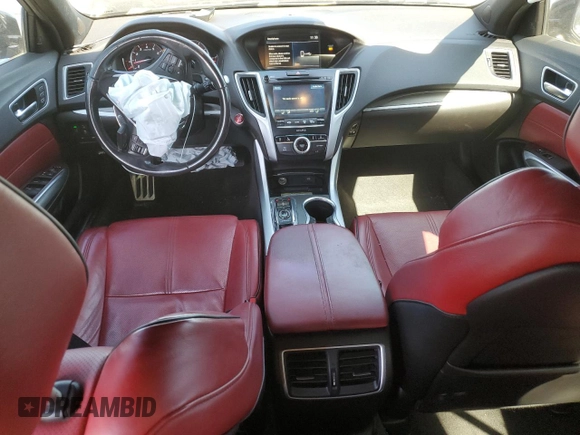 2019 Acura TLX w/A-Spec Pkg with VIN 19UUB3F61KA002234, listed as a Copart auction lot 48674985 with 75,524 mi miles and Non Repairable. Bid and sale history available at carsss.com. Image 8.