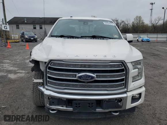 2017 Ford F-150 XL with VIN 1FTEW1EG0HFA91988, listed as a Copart auction lot 52924075 with 153,836 mi miles and Clean Title. Bid and sale history available at carsss.com. Image 5.