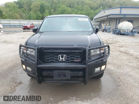 2013 Honda Ridgeline Sport with VIN 5FPYK1F72DB016478, listed as a Copart auction lot 55953095 with 163,435 mi miles and Salvage title. Bid and sale history available at DreamBid. Image 5.