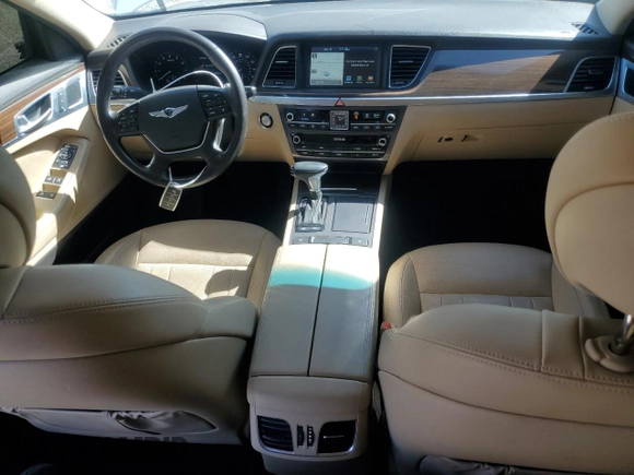2019 Genesis G80 3.8L with VIN KMTFN4JE3KU309892, listed as a Copart auction lot 74753244 with 38,760 mi miles and Salvage Title. Bid and sale history available at carsss.com. Image 8.