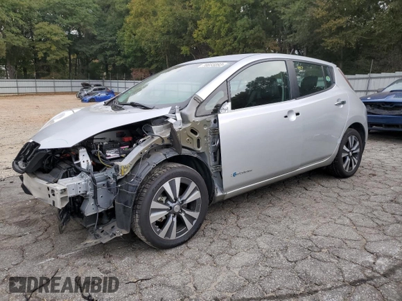 2015 Nissan LEAF SV with VIN 1N4AZ0CP3FC318436, listed as a Copart auction lot 70855893 with 65,101 mi miles. Bid and sale history available at carsss.com. Image 1.