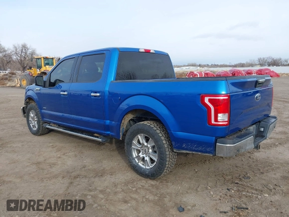 2015 Ford F-150 XLT with VIN 1FTEW1EPXFFC55583, listed as a IAAI auction lot 40903363 with 149,583 mi miles. Bid and sale history available at carsss.com. Image 3.