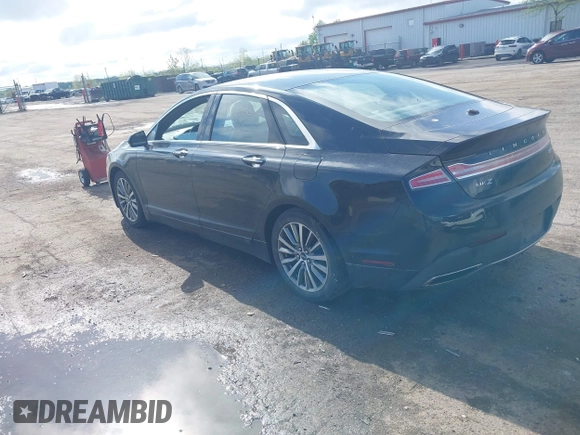 2017 Lincoln MKZ Select with VIN 3LN6L5D93HR622610, listed as a IAAI auction lot 42210216 with 67,941 mi miles and . Bid and sale history available at DreamBid. Image 3.