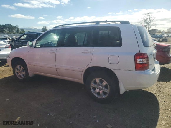 2002 Toyota Highlander with VIN JTEHF21A620064045, listed as a Copart auction lot 47420165 with 165,573 mi miles and Salvage Title. Bid and sale history available at carsss.com. Image 2.