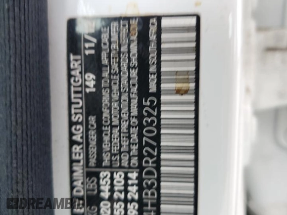 2013 Mercedes-Benz C 250 Sport z VIN WDDGF4HB3DR270325, wystawiony jako Copart lot #57044585 z przebiegiem 107 453 mil mil oraz Szkoda całkowita • Salvage title. Historia ofert i sprzedaży dostępna na DreamBid. Obrazek 12.