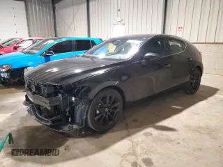 2024 Mazda 3 S Select Sport with VIN JM1BPAKMXR1718852, listed as a Copart auction lot 61240255 with 6,748 mi miles and Salvage title. Bid and sale history available at DreamBid. Image 1.