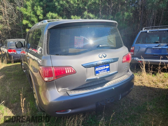 2012 Infiniti QX56 7-passenger z VIN JN8AZ2NE7C9015769, wystawiony jako IAAI lot #41886388 z przebiegiem 164 342 mil mil oraz . Historia ofert i sprzedaży dostępna na DreamBid. Obrazek 3.