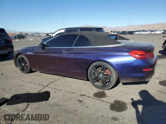 2012 BMW 6 Series 650i z VIN WBALZ3C50CC397706, wystawiony jako Copart lot #89402265 z przebiegiem 92 186 mil mil oraz Szkoda całkowita • Salvage title. Historia ofert i sprzedaży dostępna na DreamBid. Obrazek 2.