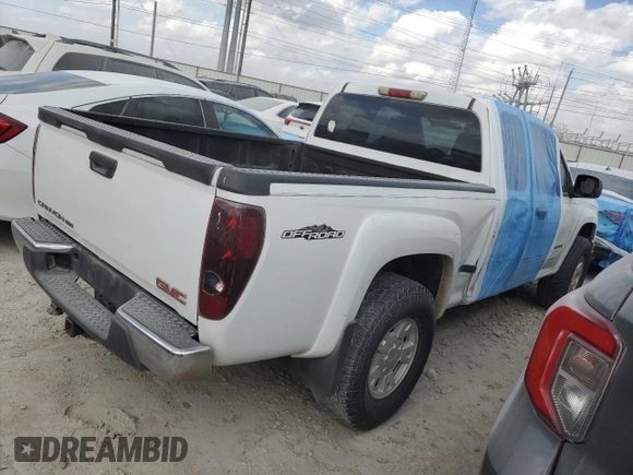 2004 GMC Canyon SLE Z71 with VIN 1GTDS196648166961, listed as a Copart auction lot 76952294 with 189,796 mi miles and Salvage Title. Bid and sale history available at carsss.com. Image 3.