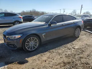2016 BMW 4 Series 428i xDrive with VIN WBA4C9C50GG137930, listed as a Copart auction lot 45417065 with 135,066 mi miles and Salvage Title. Bid and sale history available at carsss.com. Image 1.
