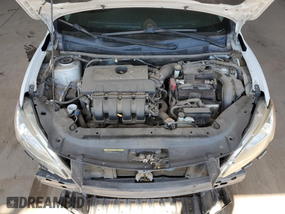 2015 Nissan Sentra SV with VIN 3N1AB7AP0FL690947, listed as a Copart auction lot 53983875 with 84,206 mi miles and Salvage Title. Bid and sale history available at DreamBid. Image 11.