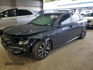 2022 Honda Civic EX z VIN 2HGFE1F77NH327408, wystawiony jako Copart lot #55859835 z przebiegiem 79 356 mil mil oraz Szkoda całkowita • Salvage title. Historia ofert i sprzedaży dostępna na DreamBid. Obrazek 1.