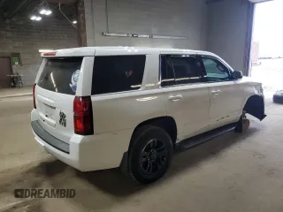 2018 Chevrolet Tahoe Commercial z VIN 1GNSKFEC1JR346457, wystawiony jako Copart lot #53731095 z przebiegiem 80 127 mil mil oraz Szkoda całkowita • Salvage title. Historia ofert i sprzedaży dostępna na DreamBid. Obrazek 3.