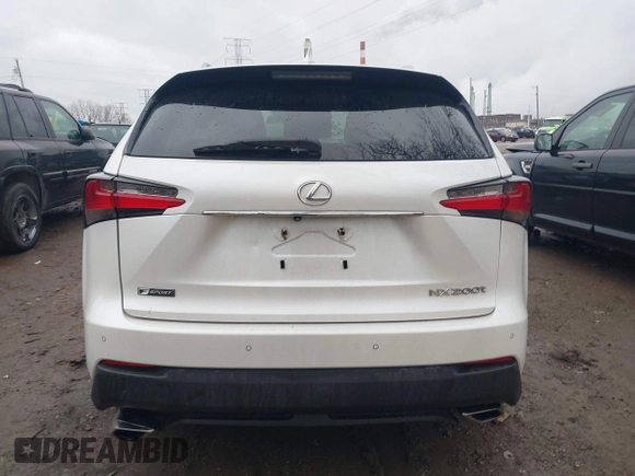 2015 Lexus NX 200t with VIN JTJYARBZ9F2003599, listed as a IAAI auction lot 41212327 with 119,137 mi miles and . Bid and sale history available at carsss.com. Image 16.