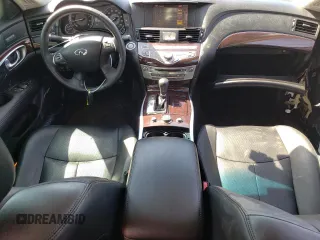 2011 Infiniti M37 with VIN JN1BY1AP2BM320115, listed as a Copart auction lot 55309274 with 104,779 mi miles and Salvage Title. Bid and sale history available at carsss.com. Image 8.