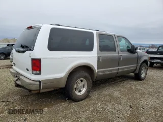 2000 Ford Excursion Limited with VIN 1FMNU42L0YEA46544, listed as a Copart auction lot 86452874 with 187,130 mi miles and Clean title. Bid and sale history available at DreamBid. Image 3.