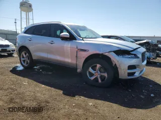 2017 Jaguar F-Pace 35t Premium with VIN SADCJ2BV4HA094263, listed as a Copart auction lot 52155545 with 64,357 mi miles and Salvage title. Bid and sale history available at DreamBid. Image 4.