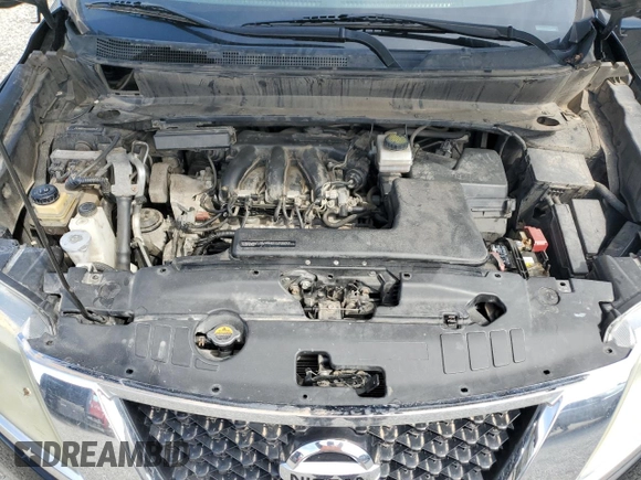 2013 Nissan Pathfinder S with VIN 5N1AR2MM8DC657454, listed as a Copart auction lot 50247115 with 114,509 mi miles and Salvage Title. Bid and sale history available at carsss.com. Image 12.