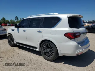 2024 Infiniti QX80 SENSORY with VIN JN8AZ2BE6R9326123, listed as a Copart auction lot 51931845 with 14,690 mi miles and Salvage Title. Bid and sale history available at carsss.com. Image 2.
