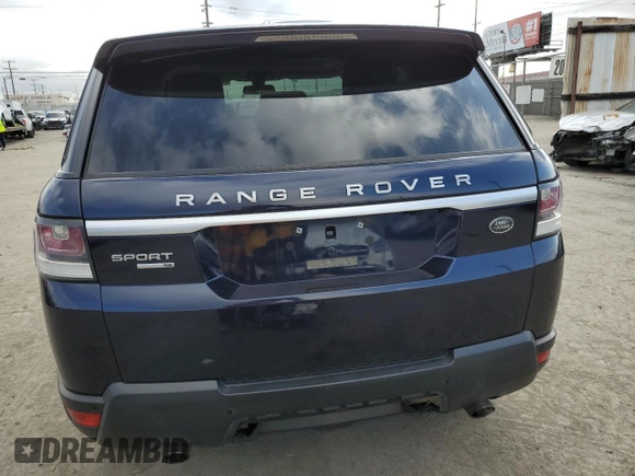 2014 Land Rover Range Rover Sport SE with VIN SALWG2WF2EA328317, listed as a Copart auction lot 45012115 with 131,757 mi miles and Salvage Title. Bid and sale history available at carsss.com. Image 6.
