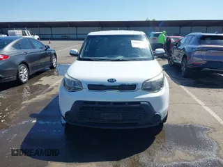2014 Kia Soul + with VIN KNDJP3A58E7036528, listed as a IAAI auction lot 42014997 with 156,853 mi miles. Bid and sale history available at carsss.com. Image 12.