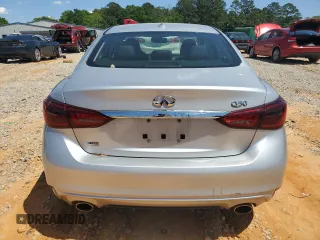 2020 Infiniti Q50 Luxe with VIN JN1EV7AP2LM206478, listed as a Copart auction lot 52790755 with 93,569 mi miles and Salvage title. Bid and sale history available at DreamBid. Image 6.