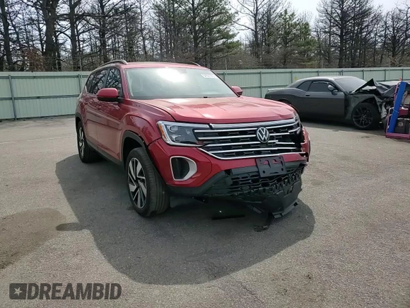 2024 Volkswagen Atlas SE z VIN 1V2KR2CA2RC529295, wystawiony jako Copart lot #54307975 z przebiegiem 14 320 mil mil oraz Szkoda całkowita • Salvage title. Historia ofert i sprzedaży dostępna na DreamBid. Obrazek 14.