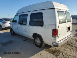 1997 Ford Econoline Commercial with VIN 1FDEE1460VHB73596, listed as a Copart auction lot 81371284 with 155,691 mi miles and Salvage Title. Bid and sale history available at carsss.com. Image 2.