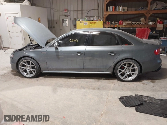 2012 Audi S4 Premium Plus with VIN WAUBGAFL7CA025145, listed as a IAAI auction lot 41360640 with 115,813 mi miles. Bid and sale history available at carsss.com. Image 13.