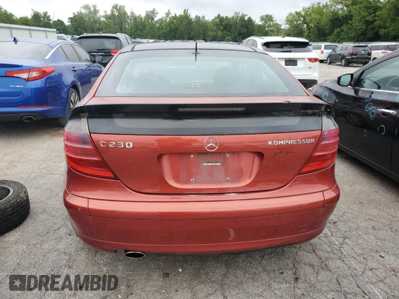 2002 Mercedes-Benz C 230/260/280/320 with VIN WDBRN47J72A327957, listed as a Copart auction lot 66282164 with 77,014 mi miles and Salvage Title. Bid and sale history available at DreamBid. Image 6.