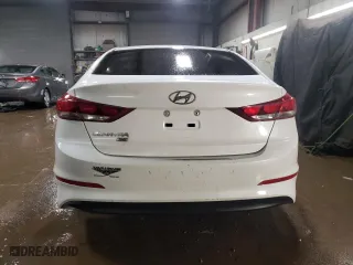 2018 Hyundai Elantra SE with VIN 5NPD74LF4JH317479, listed as a Copart auction lot 47806925 with 90,018 mi miles and Salvage Title. Bid and sale history available at carsss.com. Image 6.