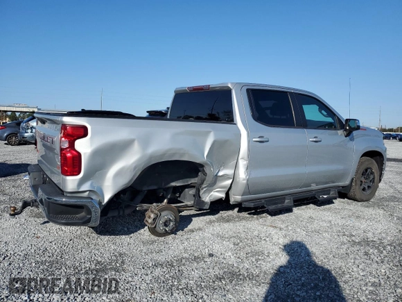 2020 Chevrolet Silverado 1500 LT with VIN 3GCPWCETXLG421791, listed as a Copart auction lot 86691014 with 60,445 mi miles and Salvage Title. Bid and sale history available at DreamBid. Image 3.