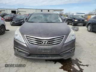 2015 Hyundai Azera with VIN KMHFG4JG0FA495369, listed as a Copart auction lot 50450185 with 126,259 mi miles and Clean title. Bid and sale history available at DreamBid. Image 6.