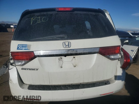2015 Honda Odyssey EX-L z VIN 5FNRL5H64FB042928, wystawiony jako Copart lot #47120355 z przebiegiem Nie podano mil oraz Szkoda całkowita • Salvage title. Historia ofert i sprzedaży dostępna na DreamBid. Obrazek 6.
