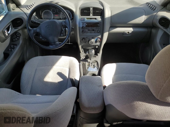 2005 Hyundai Santa Fe GLS with VIN KM8SC73D85U921384, listed as a Copart auction lot 77441524 with 33,254 mi miles and Salvage Title. Bid and sale history available at carsss.com. Image 8.