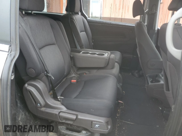 2020 Honda Odyssey EX with VIN 5FNRL6H5XLB032588, listed as a Copart auction lot 59366995 with 86,982 mi miles and Salvage title. Bid and sale history available at DreamBid. Image 11.